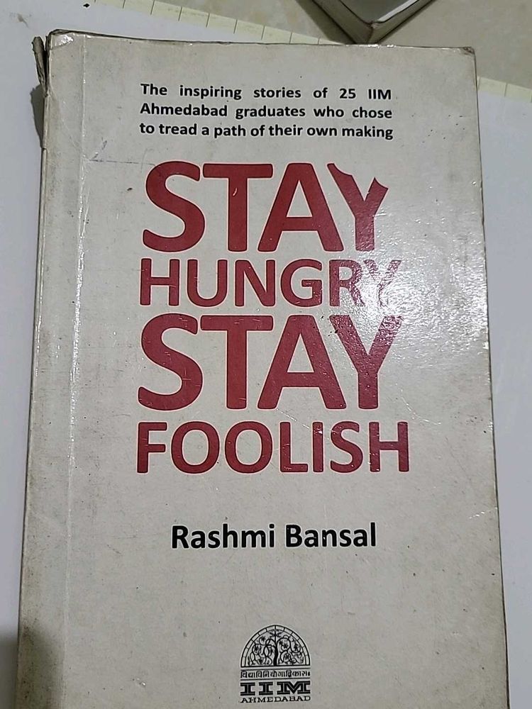 Stay Hungry Sta Foolish