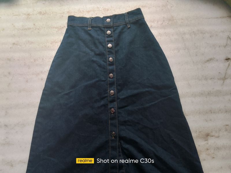 Denim Skirt For Girls