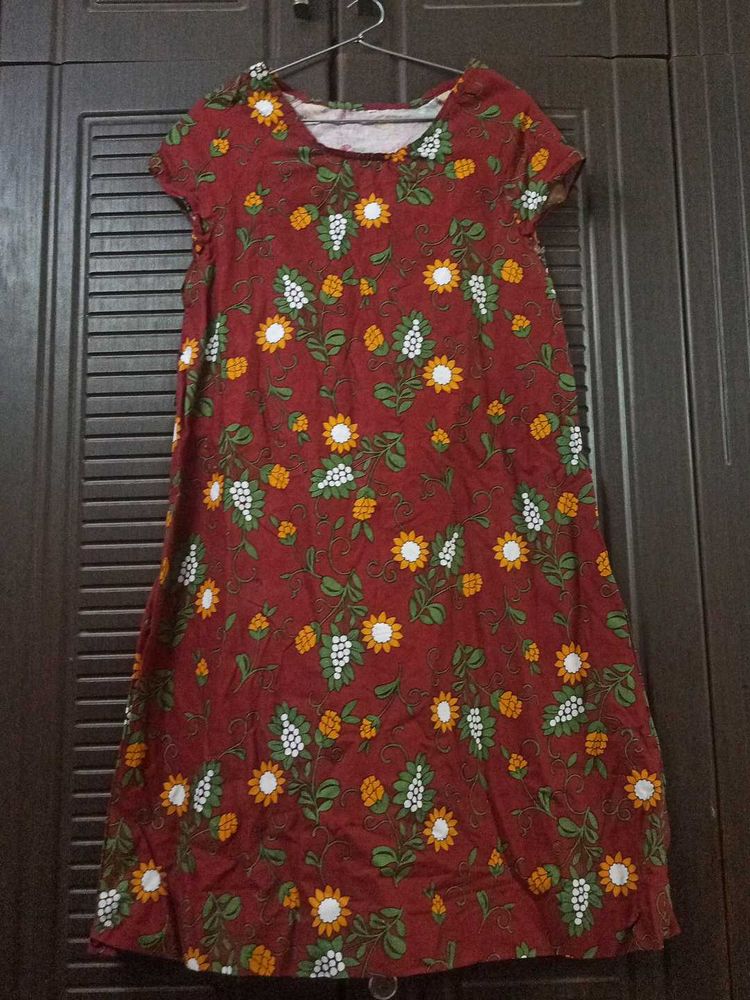 Cotton Kurti Cum Dress