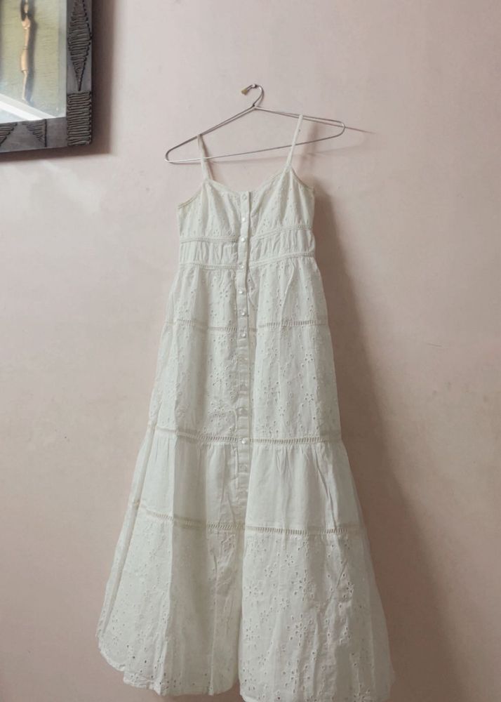 Westside Long White Dress