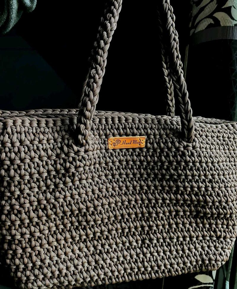 Handmade Crochet Tote Bag