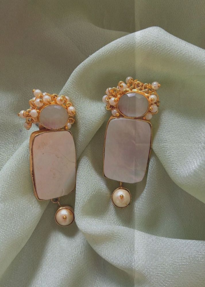 Elegant Stone Earrings
