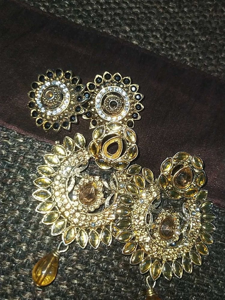 2 Peice Unique Earring