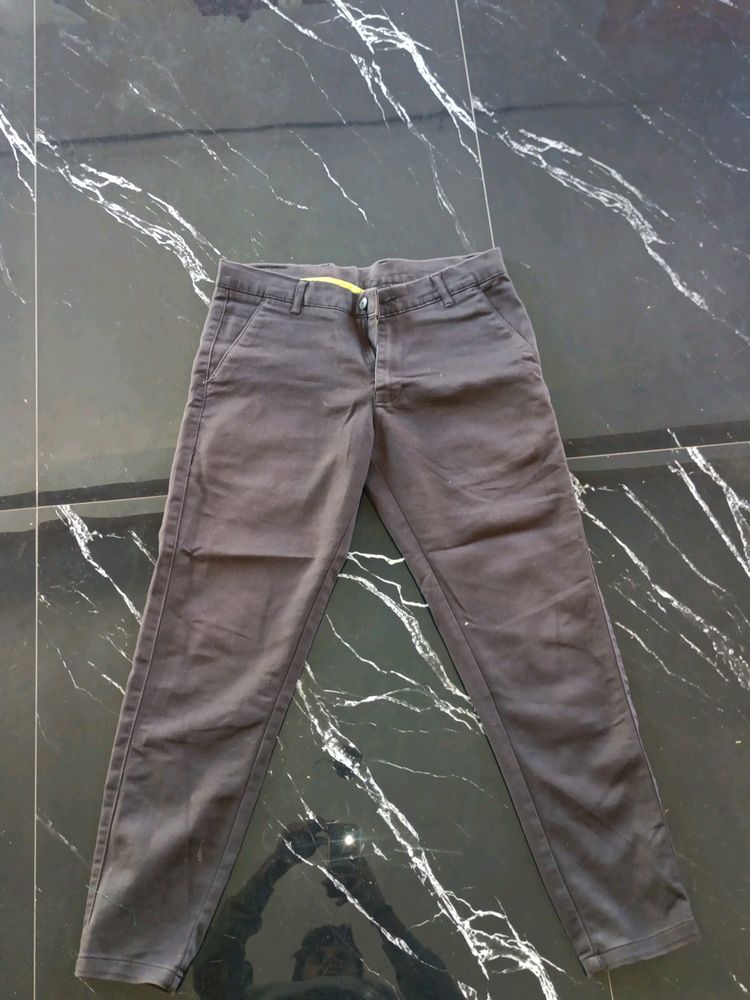 Brown Colour Ankled Pent At Low Price