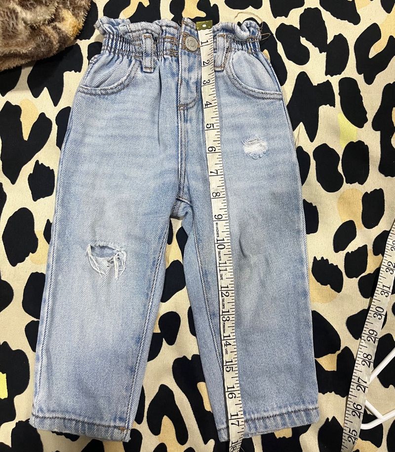 Top Nd Jeans For Baby Girl
