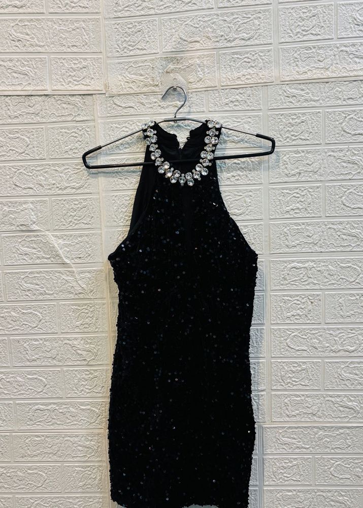 🇫🇷 France Imported Sparkling Sequin Party Dress