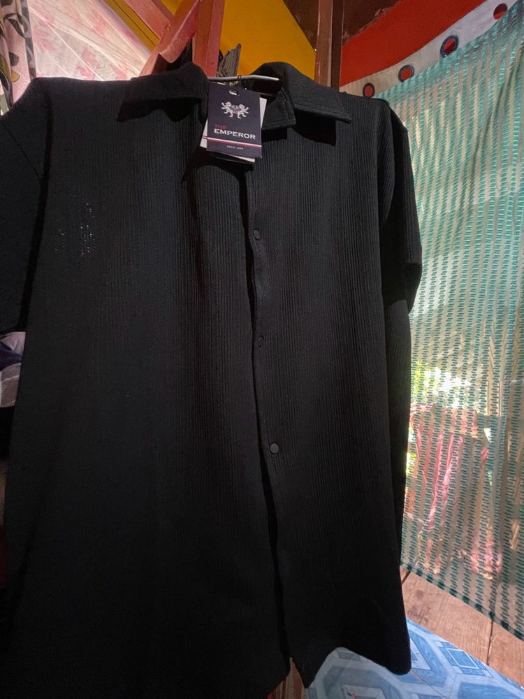 Cuban Collar Shirt New With Tag