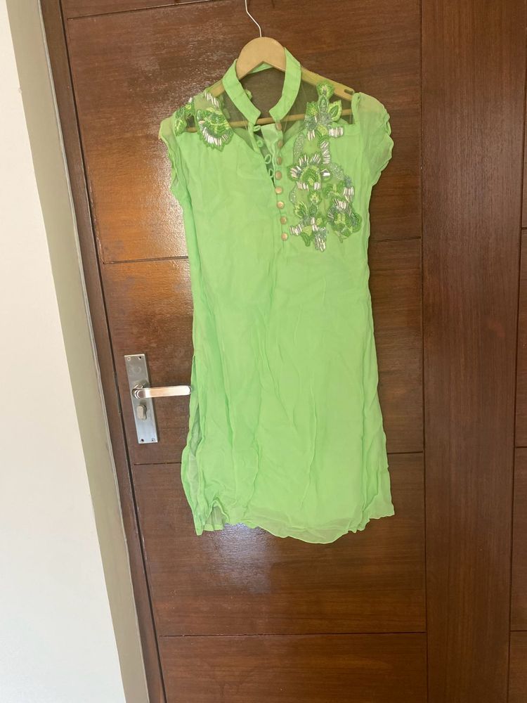 Kurta With Hand Work