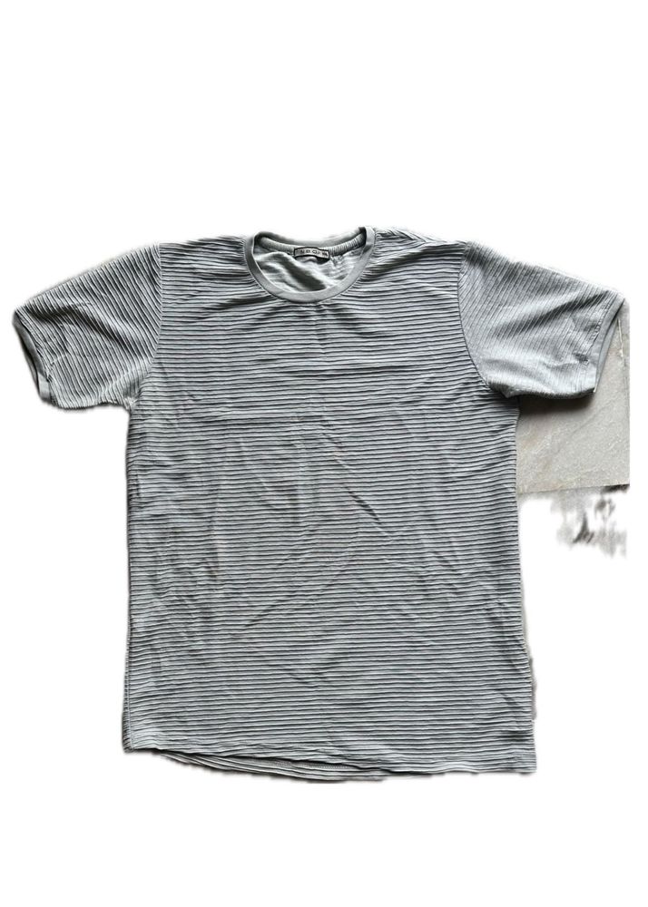 Striped Crew Neck Tee