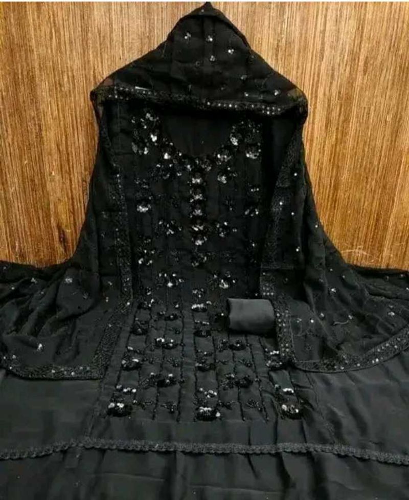 Elegant Black Kurta Set