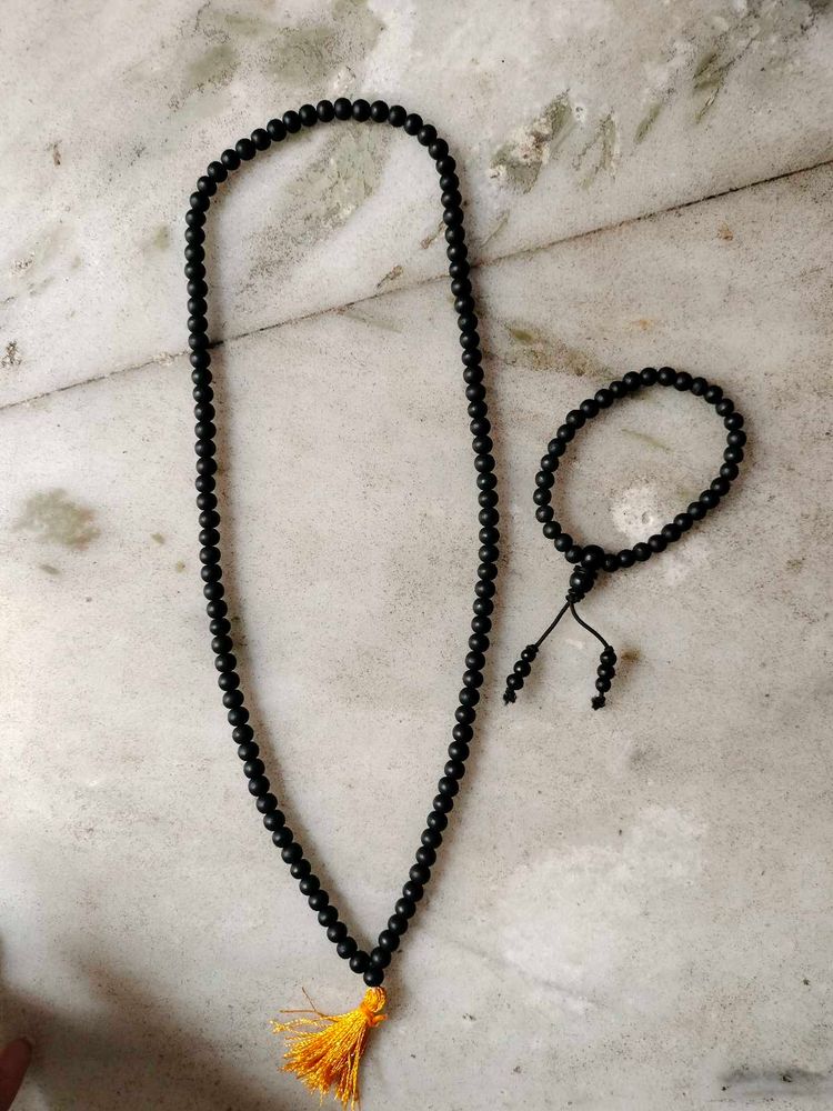 Original Karungali Mala With Breslet