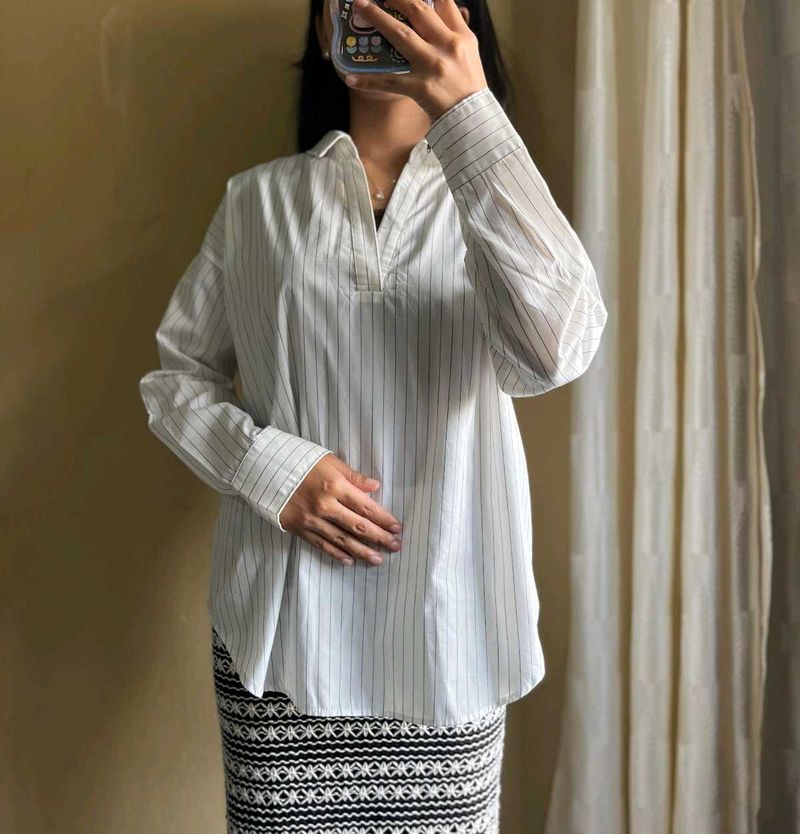 Striped Tunic Top