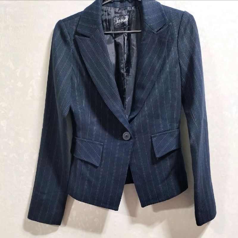 NAVY BLUE FORMAL BLAZER FOR WOMEN