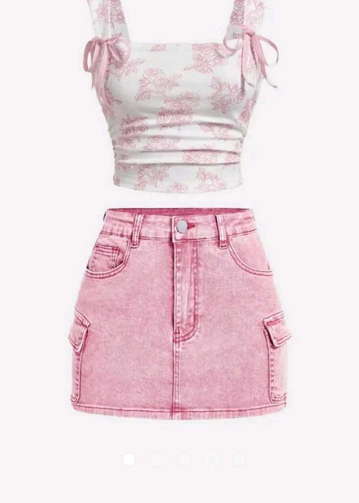 Floral Crop Top