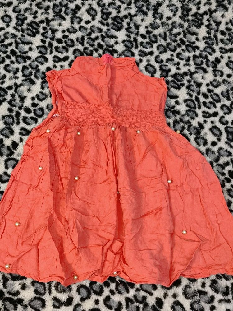 Cute Pink Flared Top