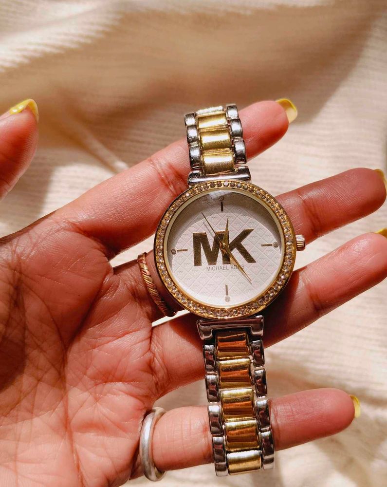 inspired by Michael Kors Two-Tone Watch