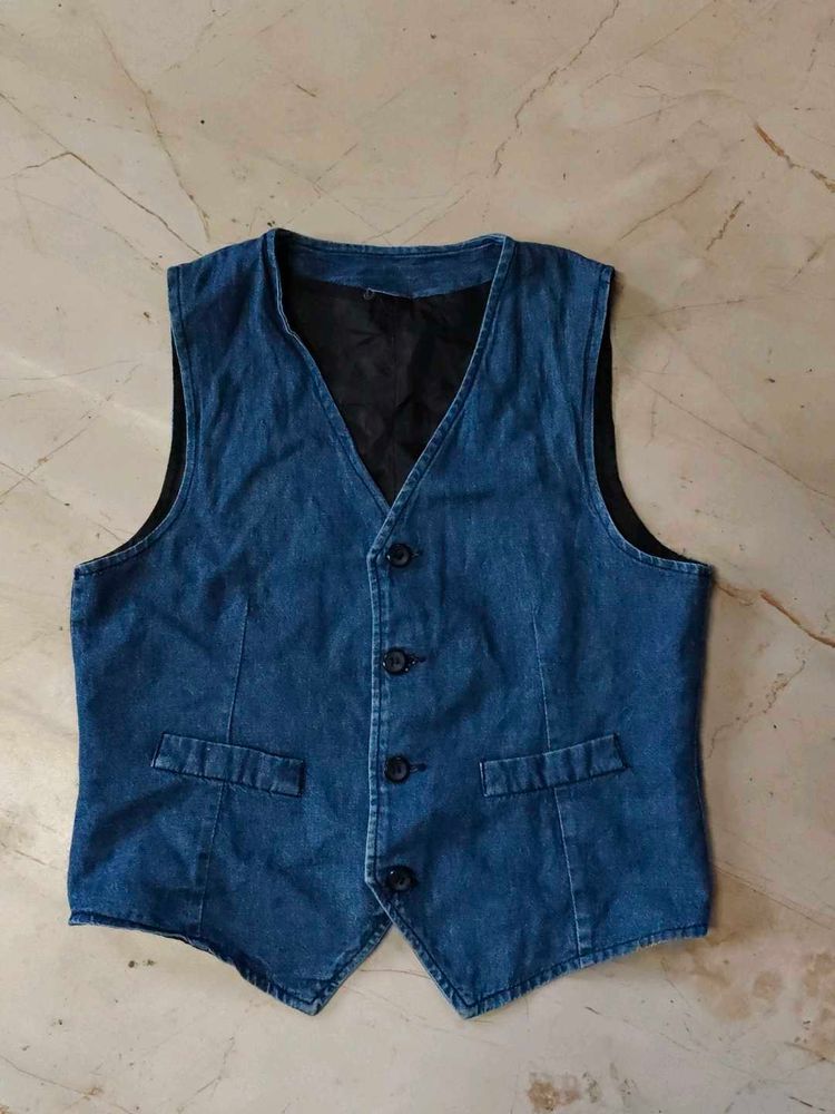 Vintage Denim Vest