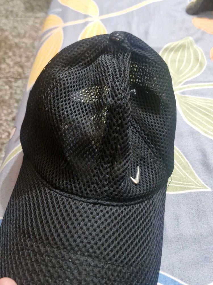 Nike Black Mesh Cap