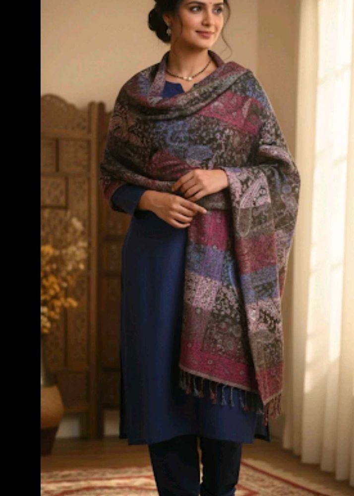 Flash Sale At Paisley Patchwork Shawl 50%off