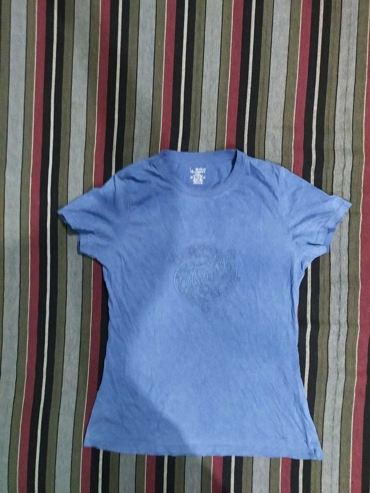 Blue Graphic T-Shirt