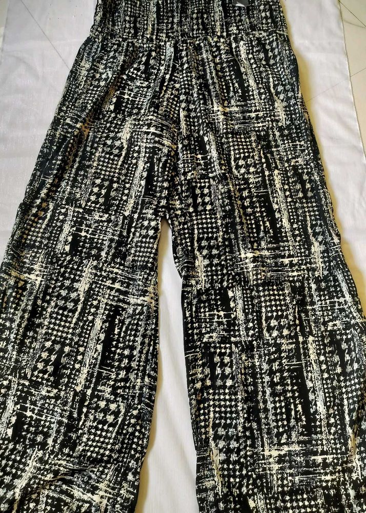 Printed Palazzo Pants