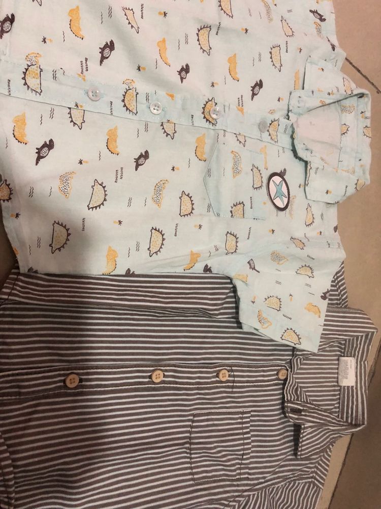 Combo 2 Cotton Shirts