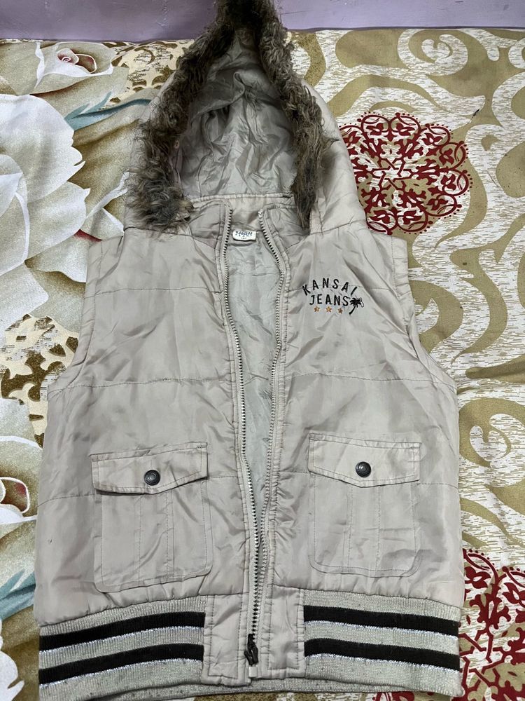 Kansai Jeans cut sleeves jacket