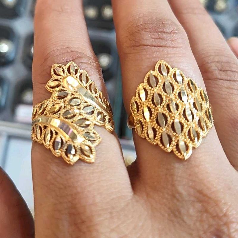 Women&#39;s Finger Rings (2pcs)