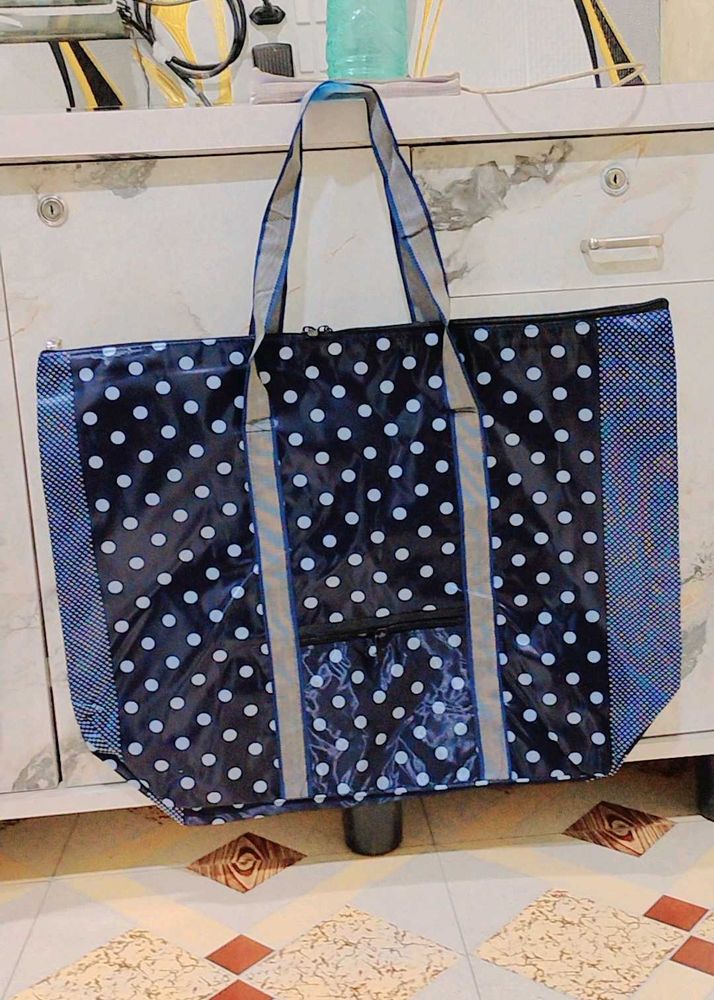 Polka Dot Tote Bag