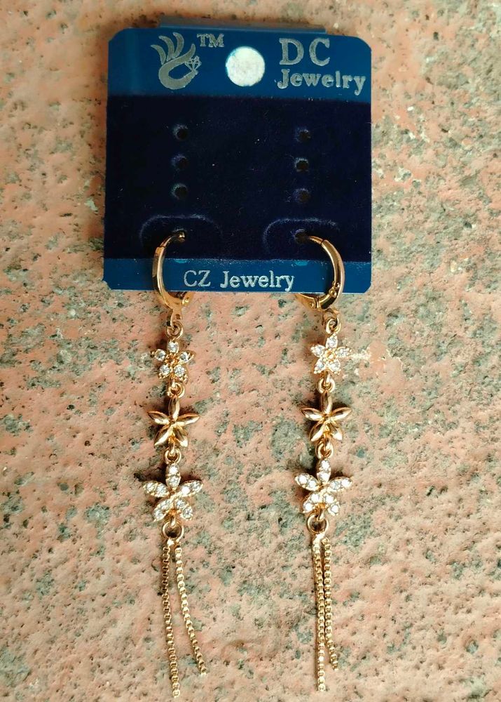 Floral Drop Earrings