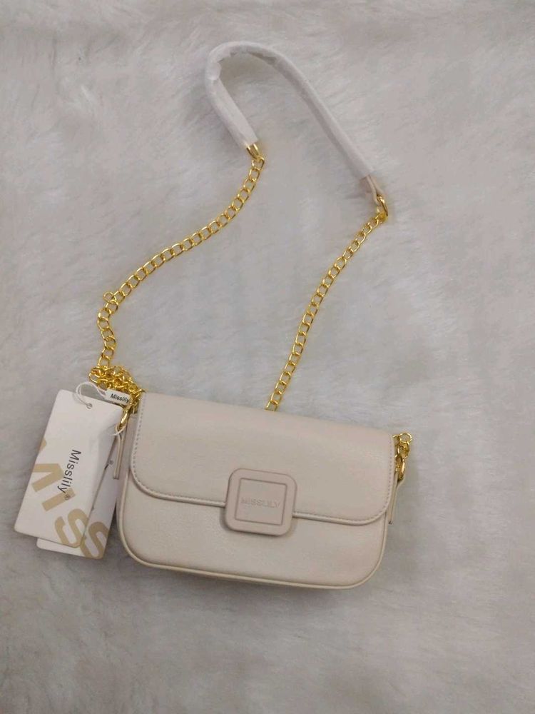 Misslily Chain Crossbody Bag Korean Brand