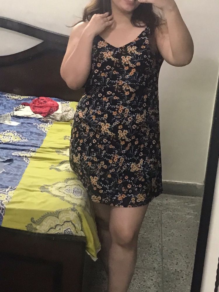 Mango Dress Floral Design