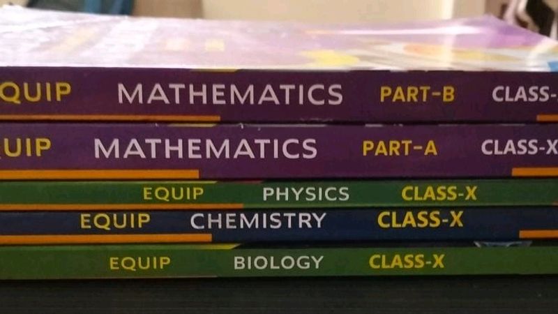 PHYSICSWALLAH Equip study Material For Class 10th - Maths, Physics, Biology, Chemistry