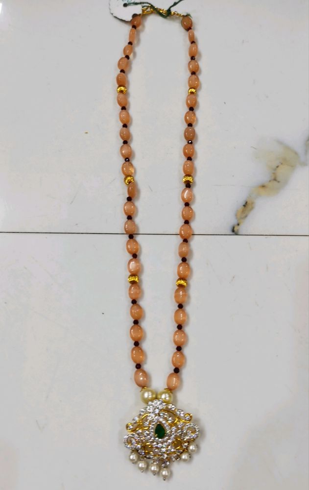 Orange Monalisa beads