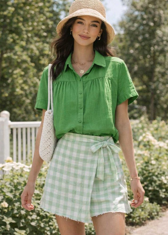 Liz Claiborne Button-Down Shirt (Imported)