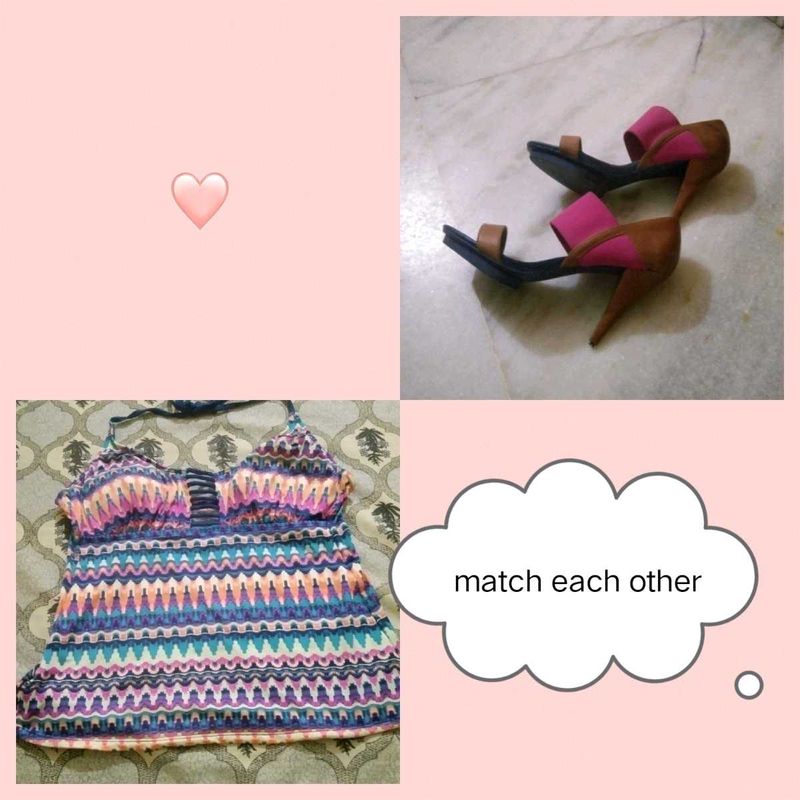 Combo Of Top And Heels