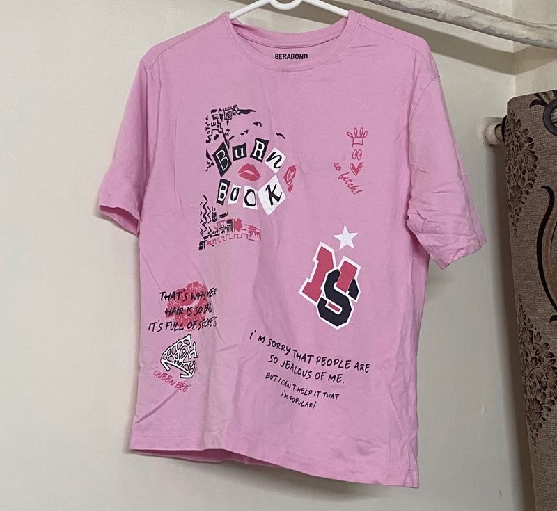 Pink Oversized Tshirt