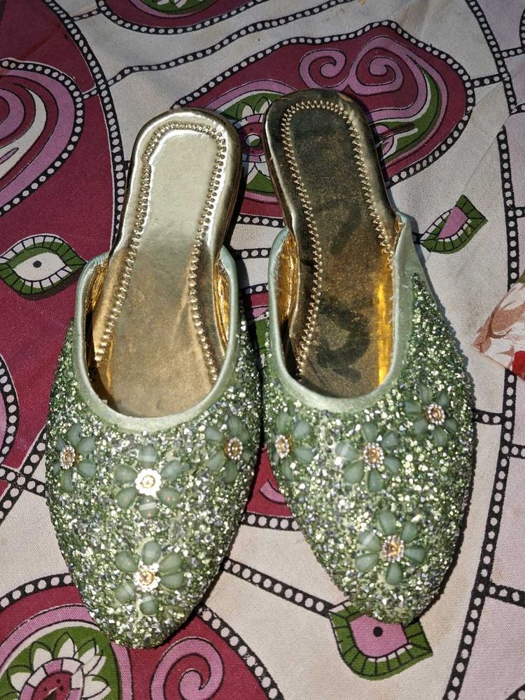 new Embellished Flats &amp; Sandals