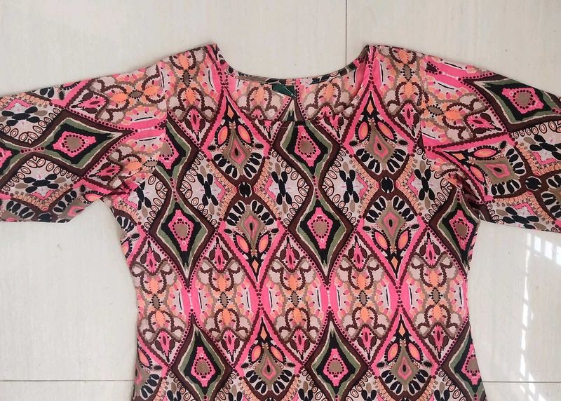 Statement Aline Crepe Kurta For Women