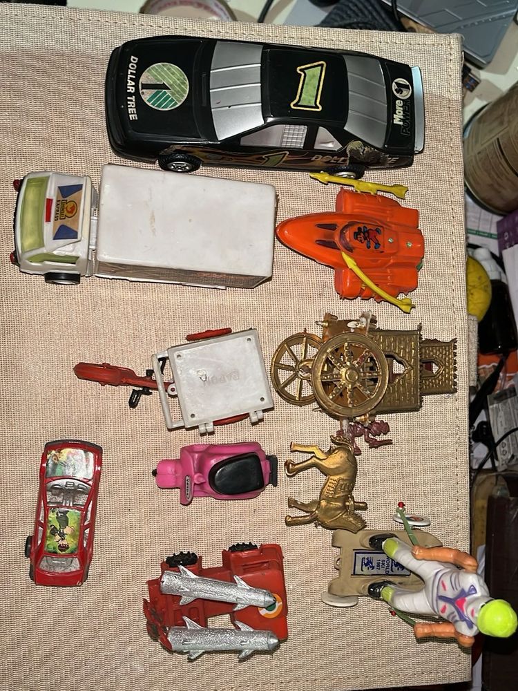 Vintage Toy Car and Vehicle Collection Set 9