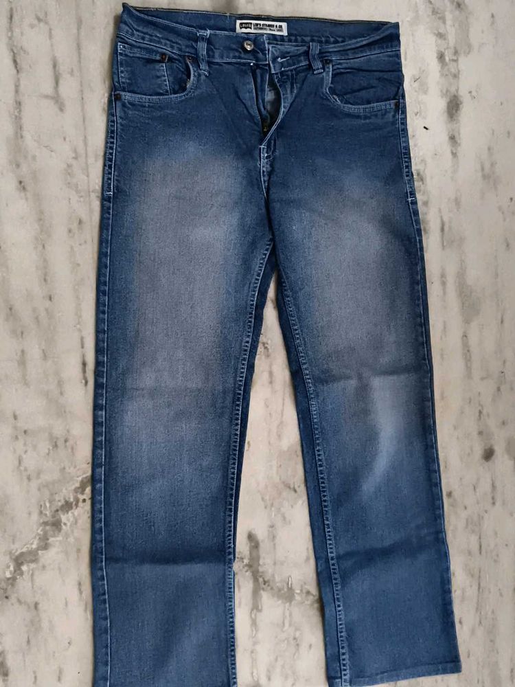 Levi's Stylish Blue Denim Jeans