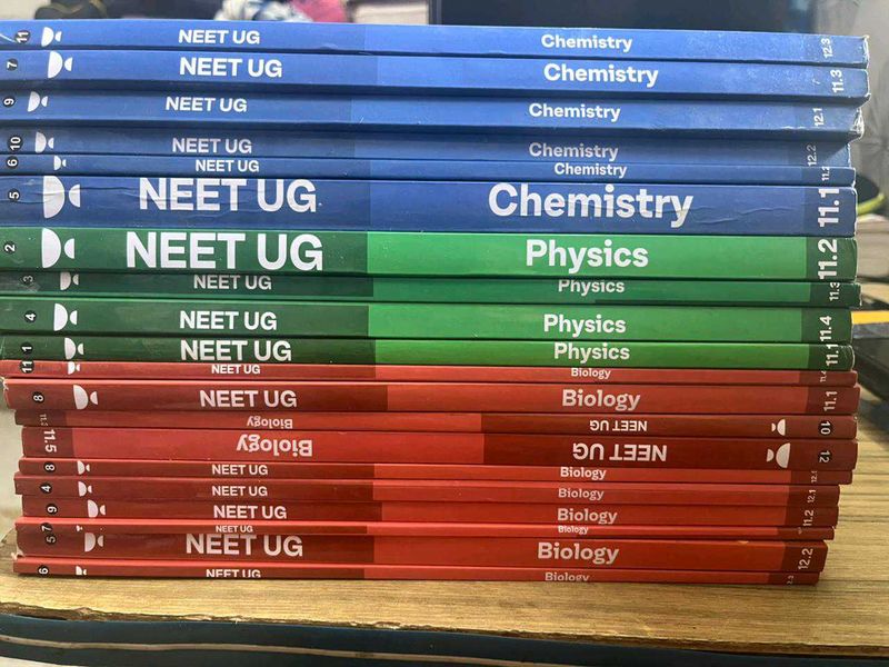 NEET UG Books - Physics, Chemistry, Biology