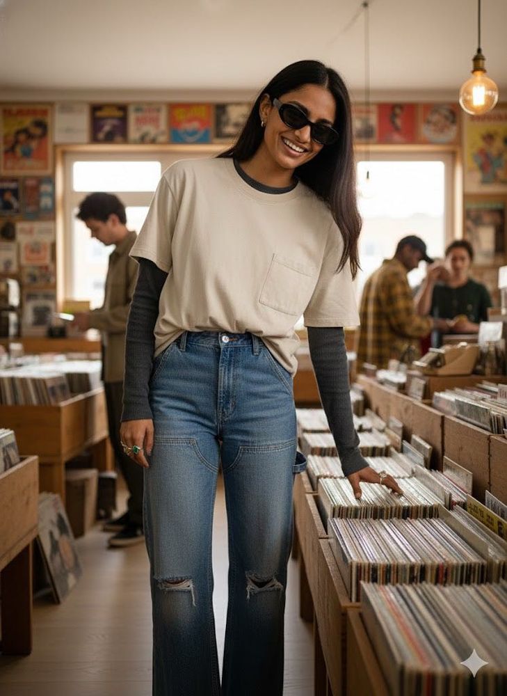 VINTAGE GOLD: Hustle &#39;Sands&#39; Pocket Tee! 🤩