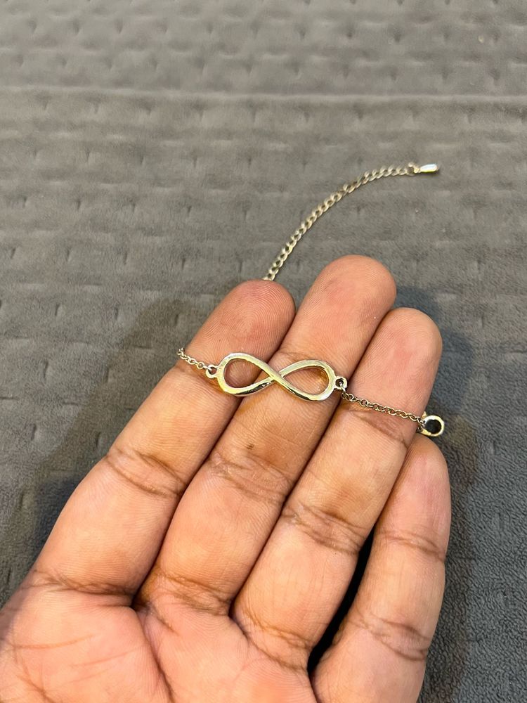 Silver Infinity Bracelet