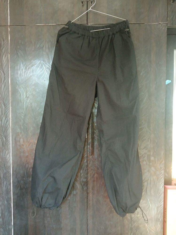 Black Parachute Pants