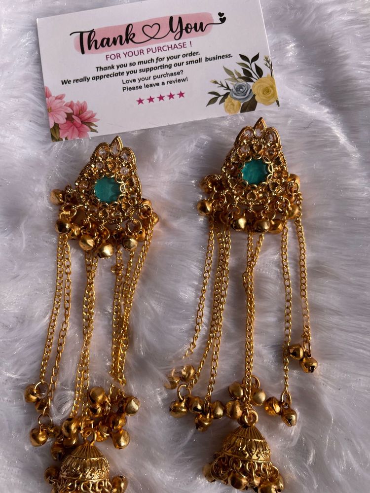 kashmiri earrings .