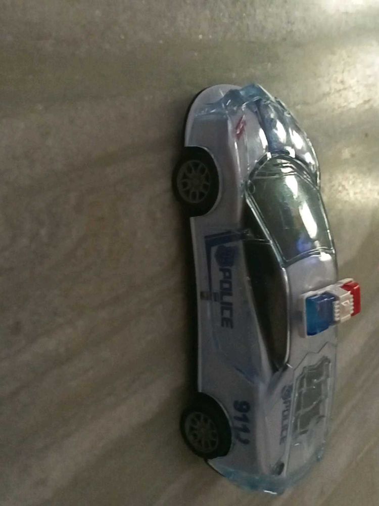 Police White Car