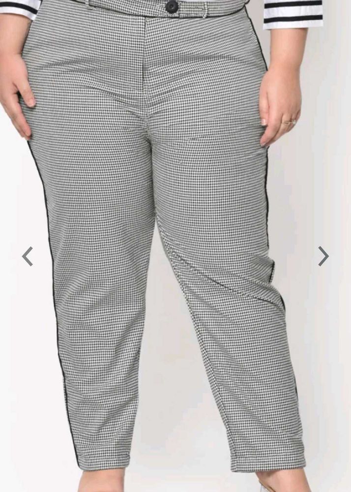 Black Woven Trousers
