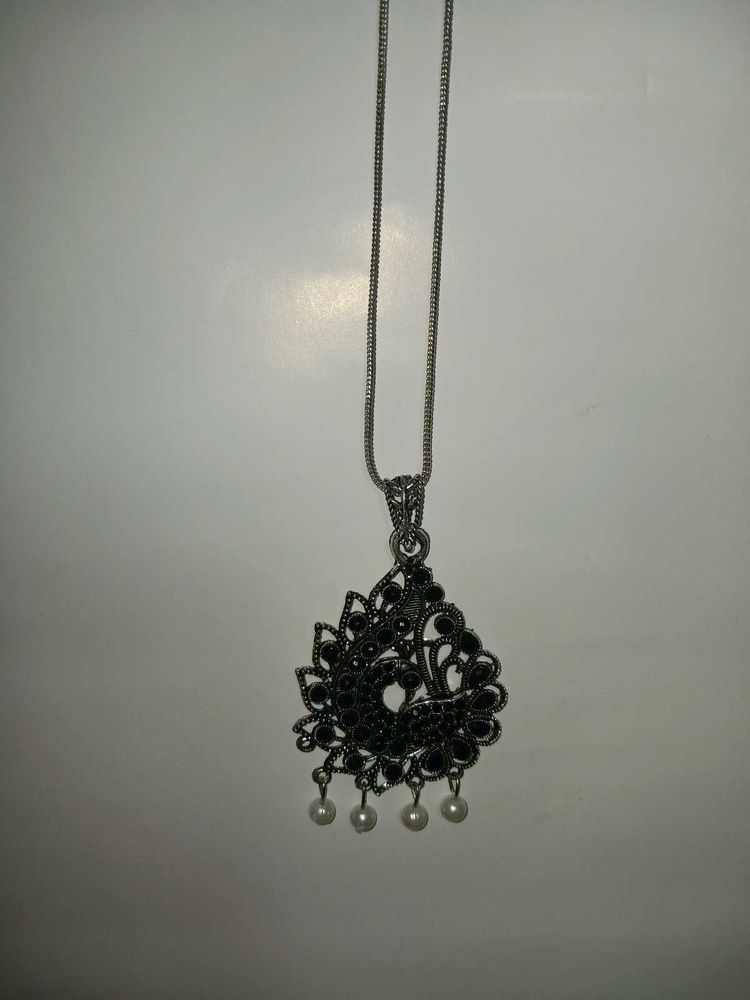 Silver Boho Neck Piece