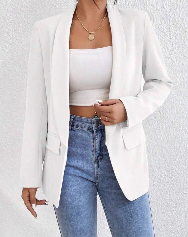 Elegant White Blazer
